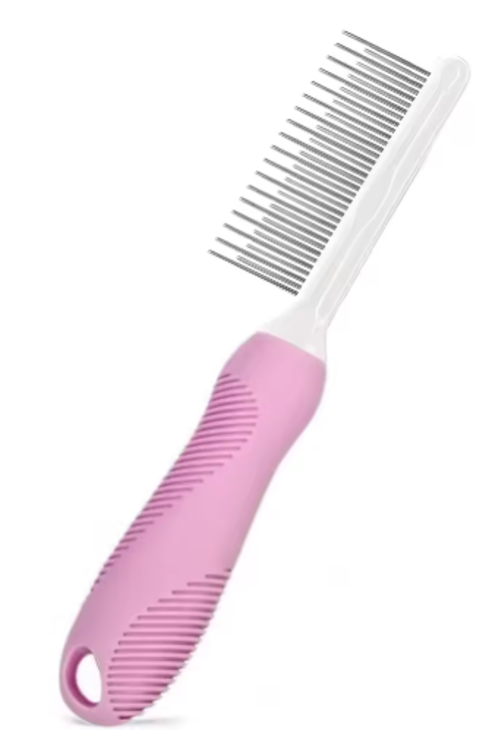 Pawsy Grooming Needle Comb for Cleaning Fur (Single Piece)