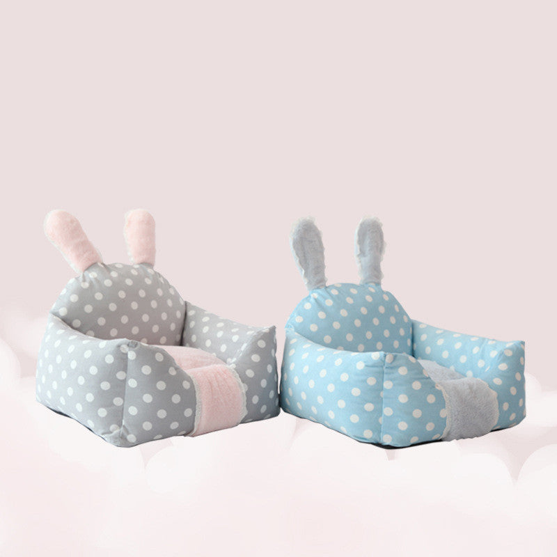 Pawsy Dog Bed with Washable Cushion for Pets