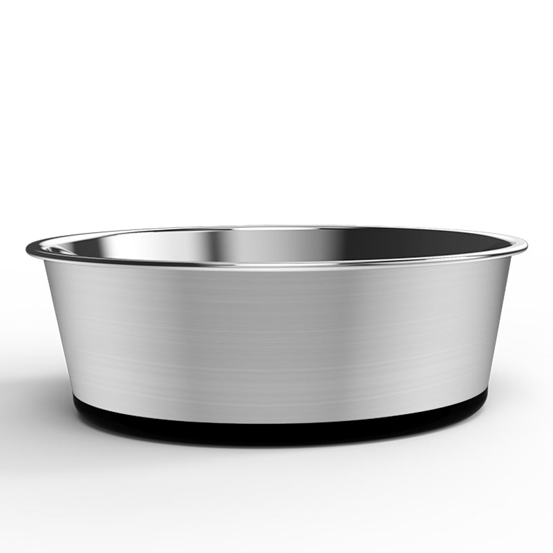 Pawsy Non-slip Stainless Steel Dog Bowl for Medium & Large Dogs
