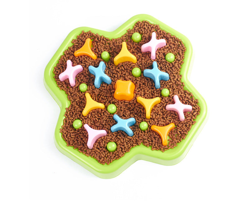 Pawsy Dog Slow Feeder Training Bowl