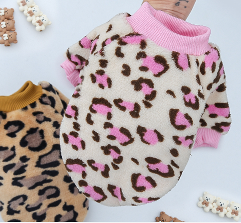 Pawsy Autumn Winter Warm Pajamas Jacket for Puppies