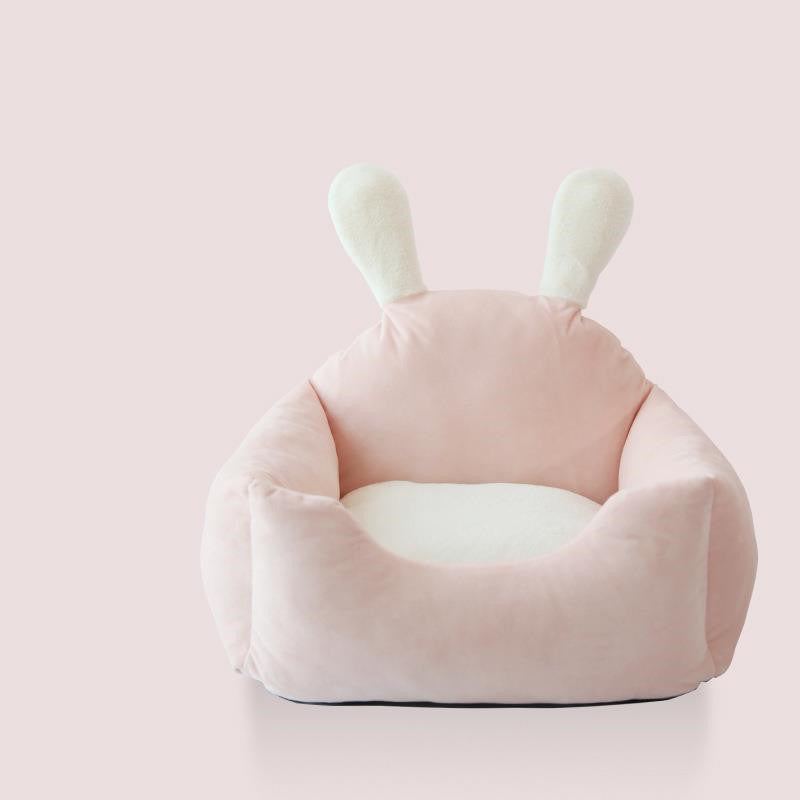 Pawsy Dog Bed with Washable Cushion for Pets