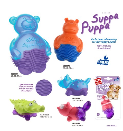 Pawsy Noisy Puppy Molar Pet Toys for Playtime Fun