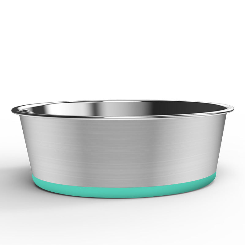 Pawsy Non-slip Stainless Steel Dog Bowl for Medium & Large Dogs