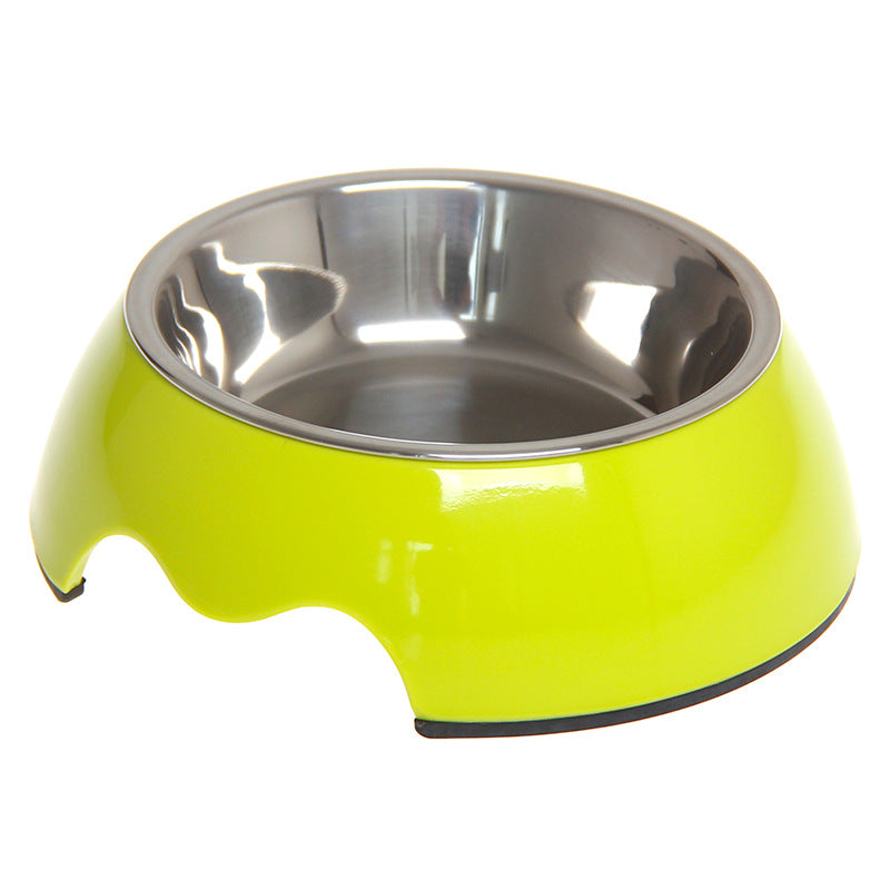 Pawsy Non-Slip Dual-Use Stainless Steel Pet Bowl