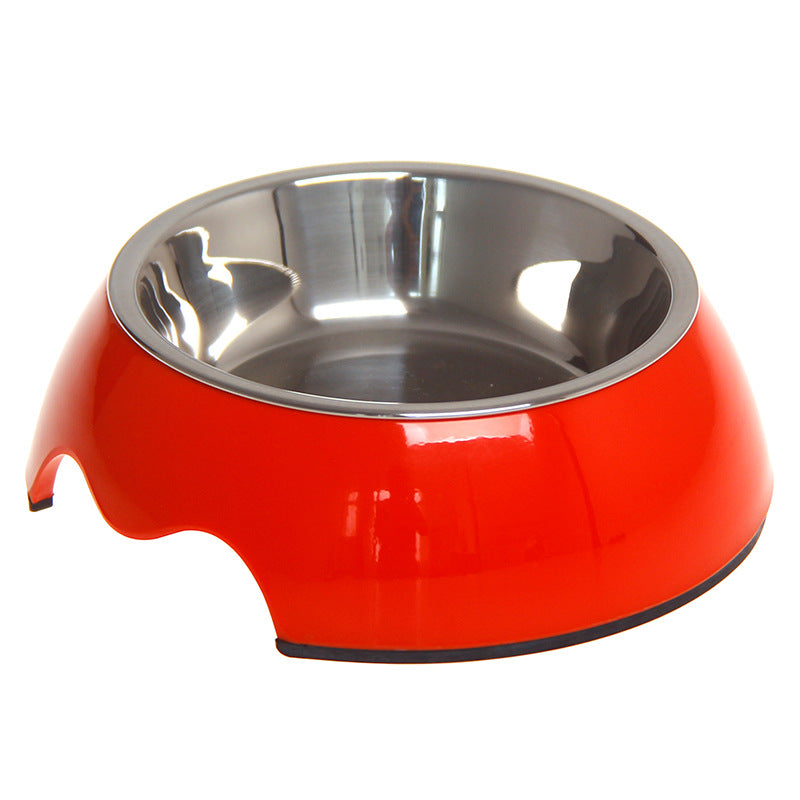 Pawsy Non-Slip Dual-Use Stainless Steel Pet Bowl
