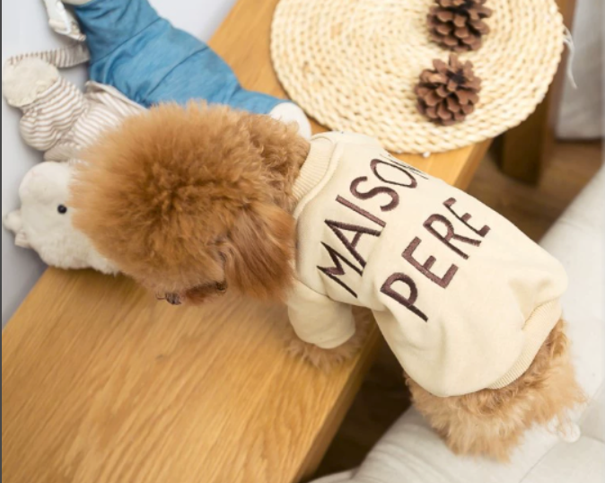 Pawsy Embroidered Sweater