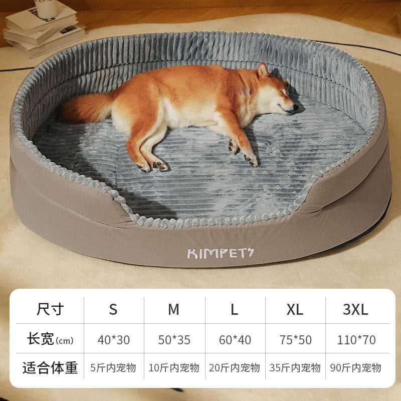 Pawsy Dog Bed with Removable Washable Cover