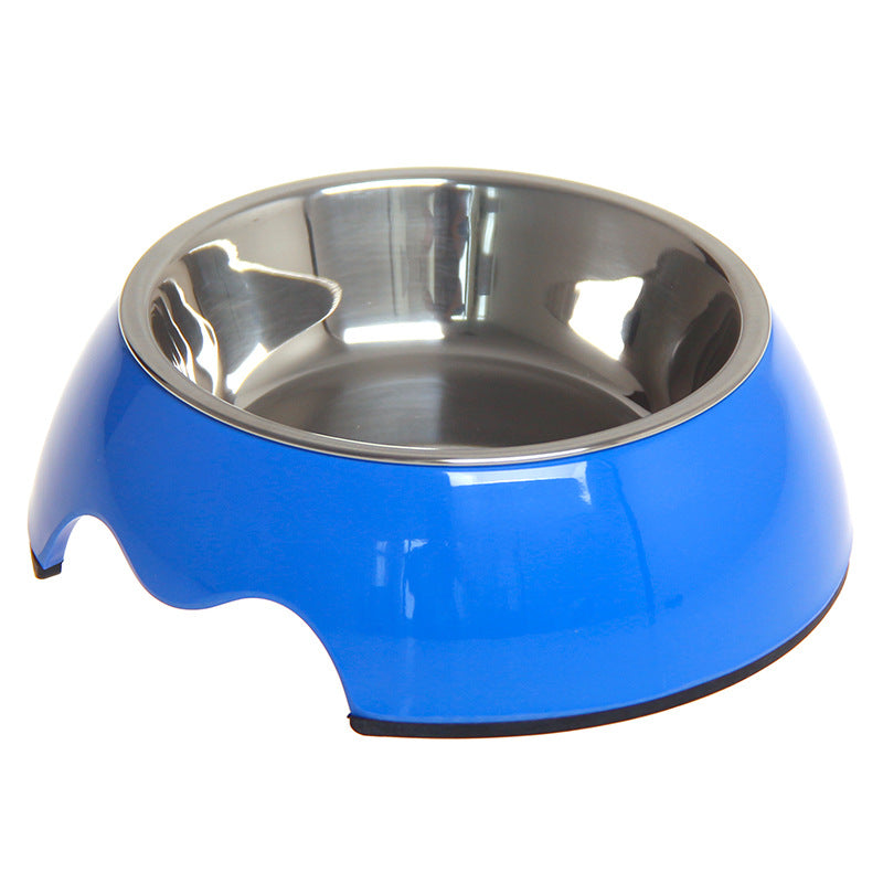 Pawsy Non-Slip Dual-Use Stainless Steel Pet Bowl